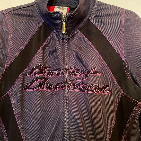 Harley Davidson Vintage line (2011) women’s lightweight zip w pockets. M - Picture 3 of 7
